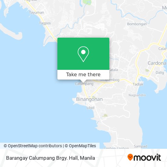 Barangay Calumpang Brgy. Hall map