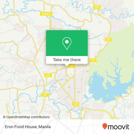 Eron Food House map