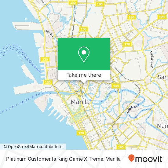 Platinum Customer Is King Game X Treme map