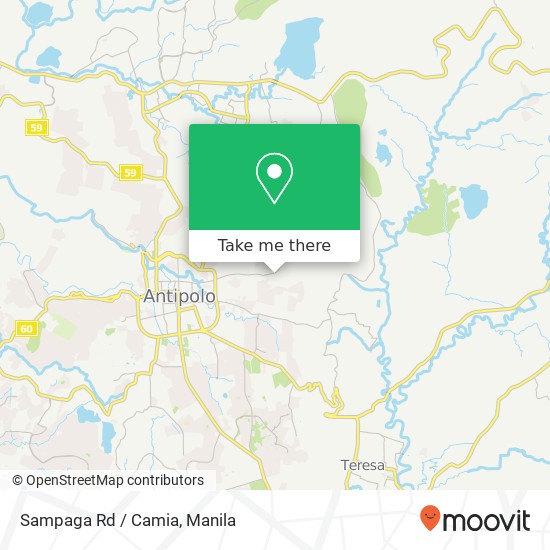 Sampaga Rd / Camia map