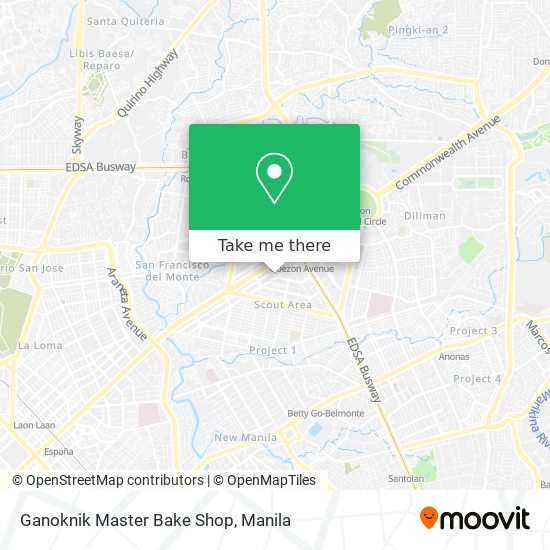 Ganoknik Master Bake Shop map