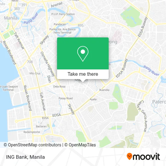ING Bank map