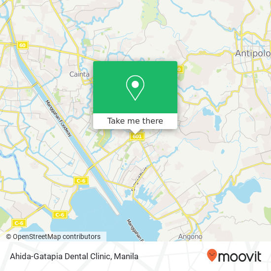 Ahida-Gatapia Dental Clinic map