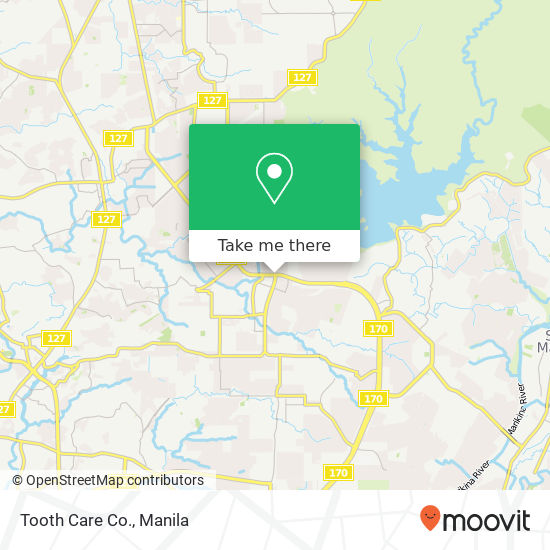 Tooth Care Co. map