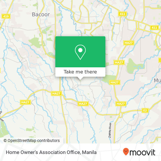 Home Owner's Association Office map