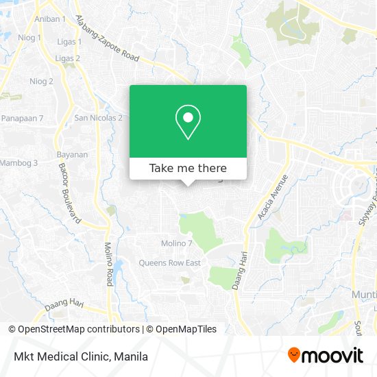 Mkt Medical Clinic map