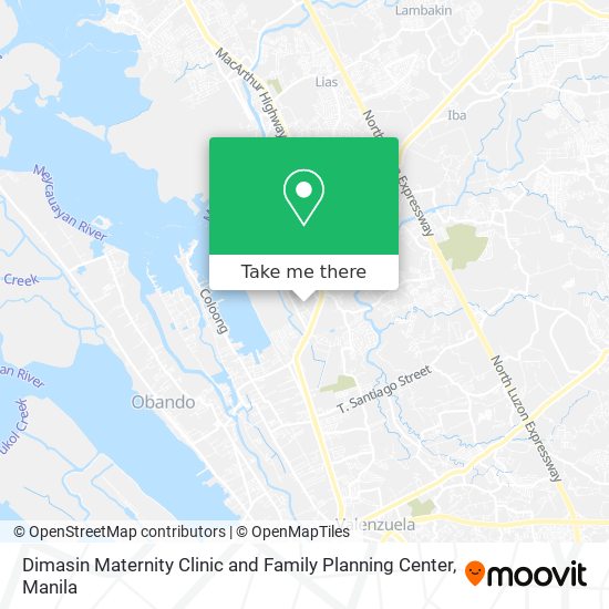 Dimasin Maternity Clinic and Family Planning Center map