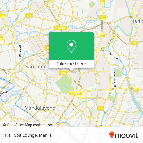 Nail Spa Lounge map