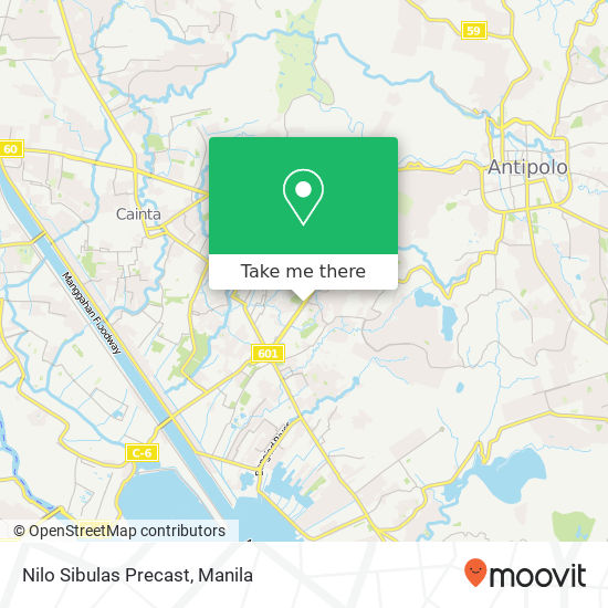 Nilo Sibulas Precast map