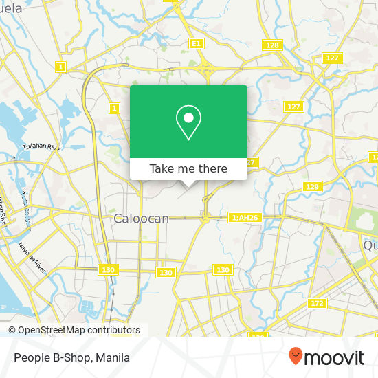 People B-Shop map