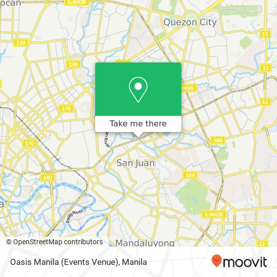 Oasis Manila (Events Venue) map