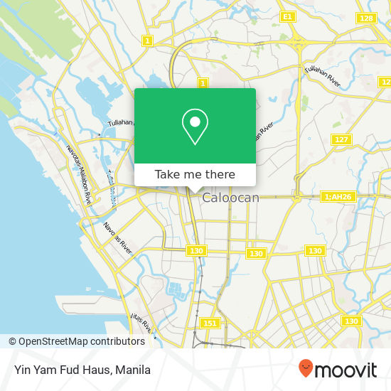 Yin Yam Fud Haus map