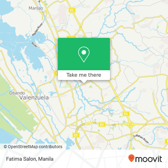 Fatima Salon map