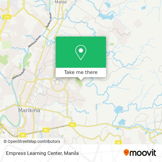 Empress Learning Center map
