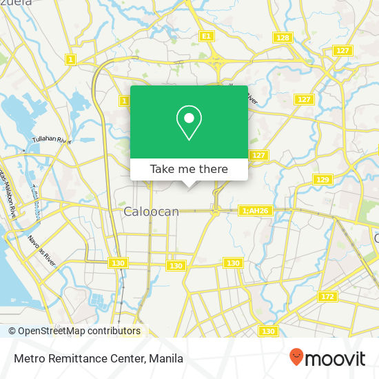 Metro Remittance Center map