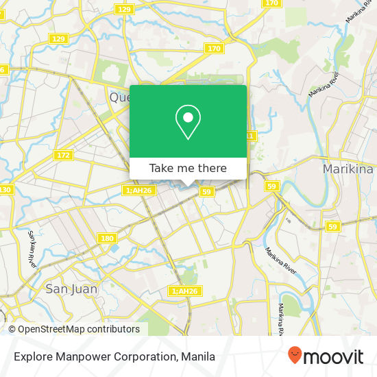 Explore Manpower Corporation map