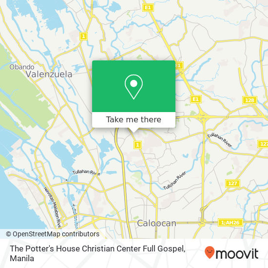 The Potter's House Christian Center Full Gospel map