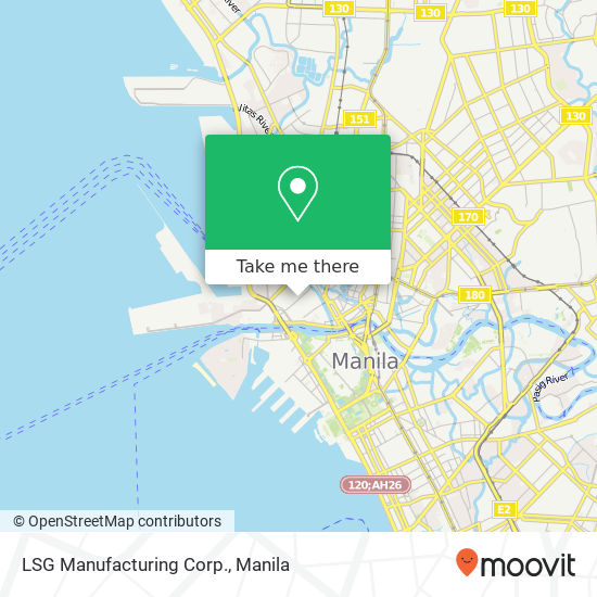 LSG Manufacturing Corp. map