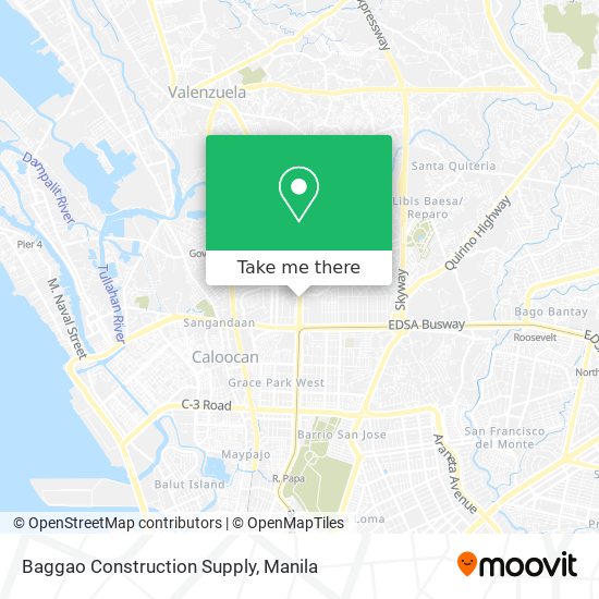 Baggao Construction Supply map