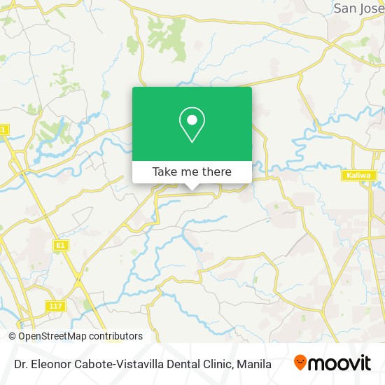 Dr. Eleonor Cabote-Vistavilla Dental Clinic map