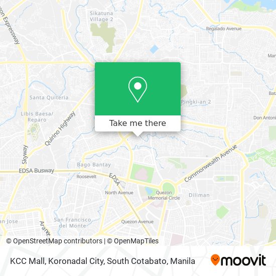 KCC Mall, Koronadal City, South Cotabato map