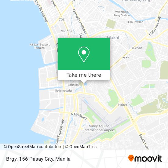 Brgy. 156 Pasay City map