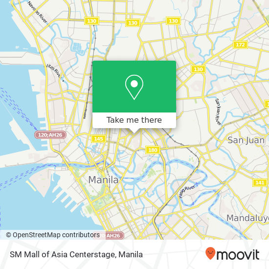 SM Mall of Asia Centerstage map