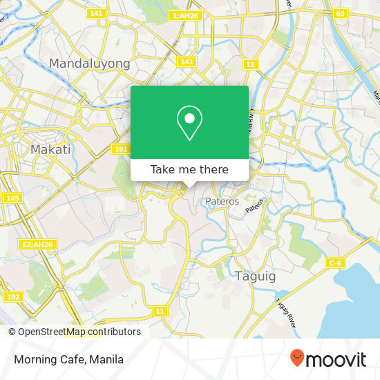 Morning Cafe map