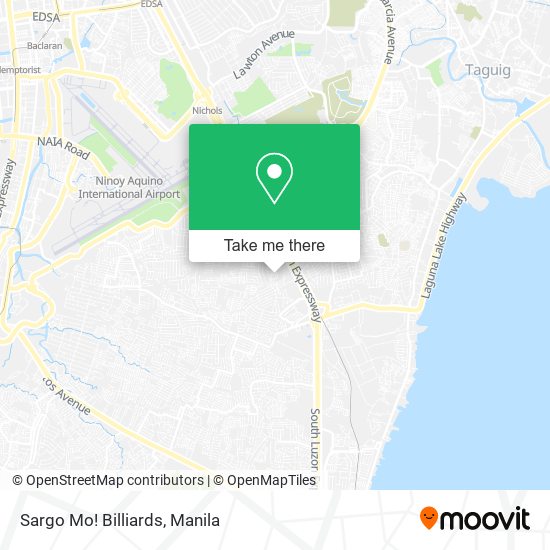 Sargo Mo! Billiards map