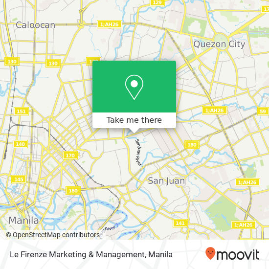 Le Firenze Marketing & Management map