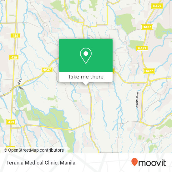 Terania Medical Clinic map