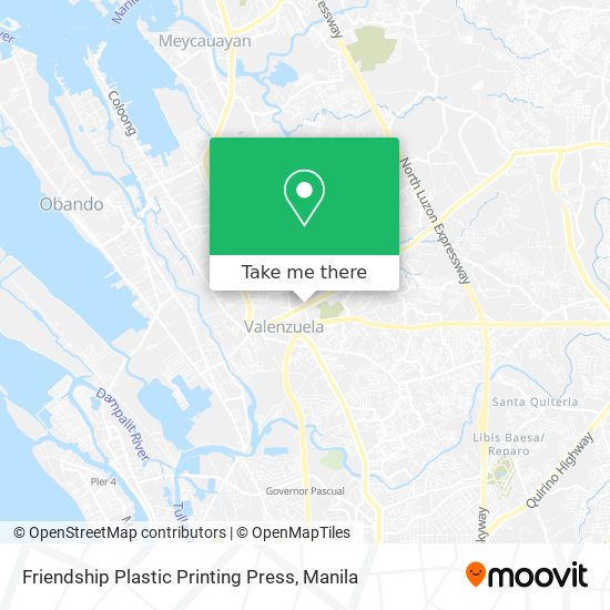 Friendship Plastic Printing Press map