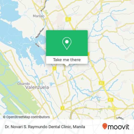 Dr. Novari S. Raymundo Dental Clinic map