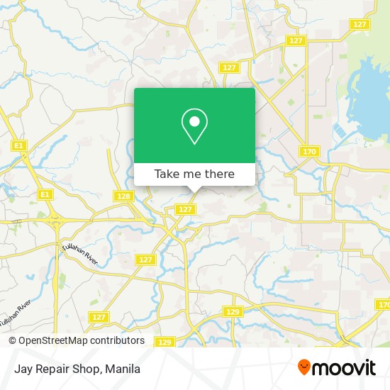Jay Repair Shop map