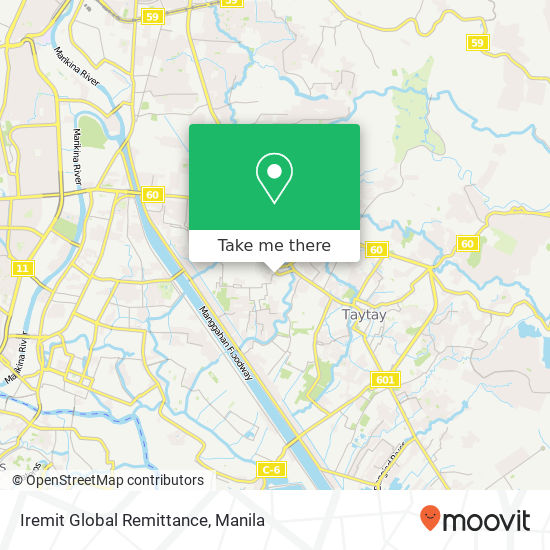 Iremit Global Remittance map