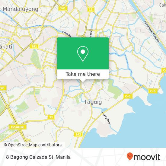 8 Bagong Calzada St map