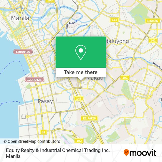 Equity Realty & Industrial Chemical Trading Inc map