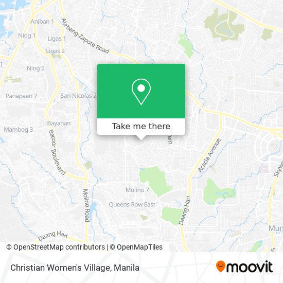 Christian Women's Village map