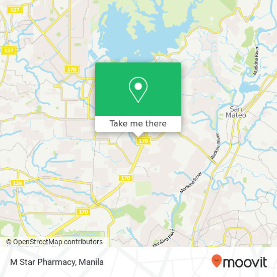 M Star Pharmacy map