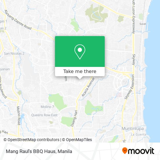 Mang Raul's BBQ Haus map