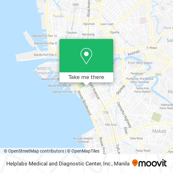 Helplabs Medical and Diagnostic Center, Inc. map