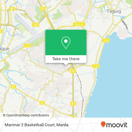 Marimar 2 Basketball Court map