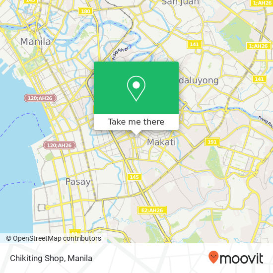 Chikiting Shop map