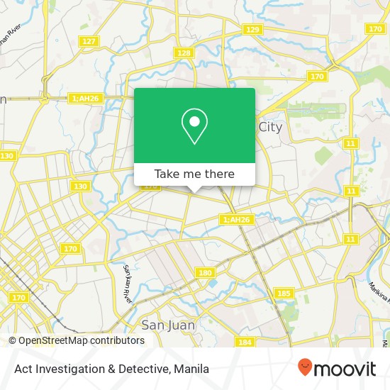 Act Investigation & Detective map