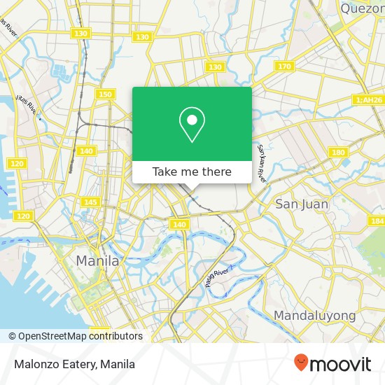 Malonzo Eatery map