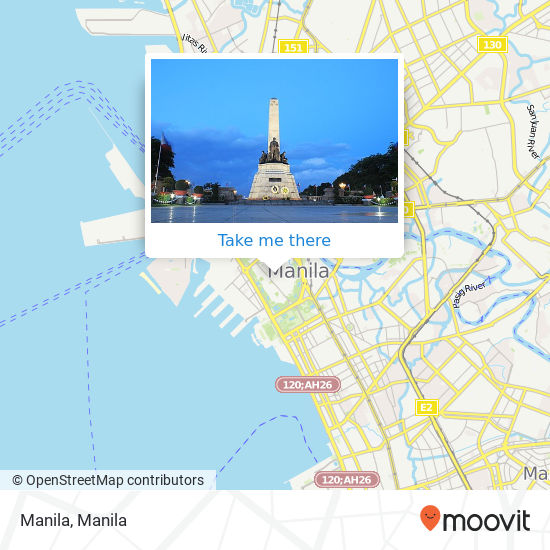 Manila map