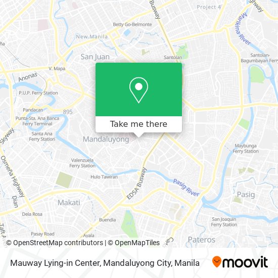 Mauway Lying-in Center, Mandaluyong City map