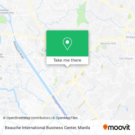 Beauche International Business Center map