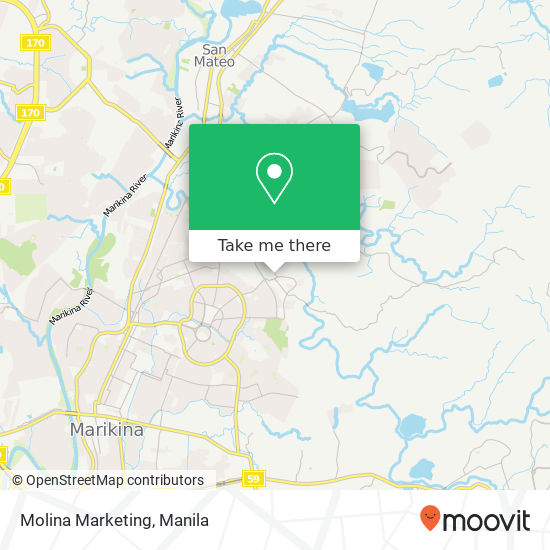 Molina Marketing map