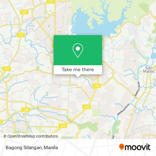 Bagong Silangan map